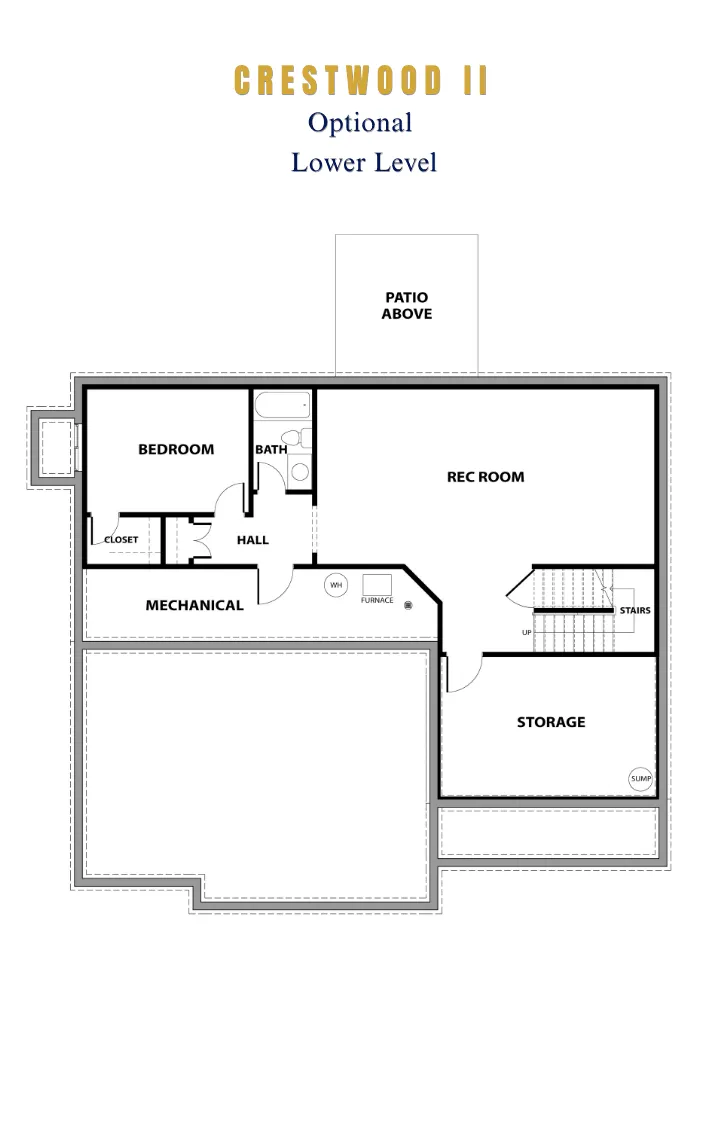 Crestwood II Optional Lower Level