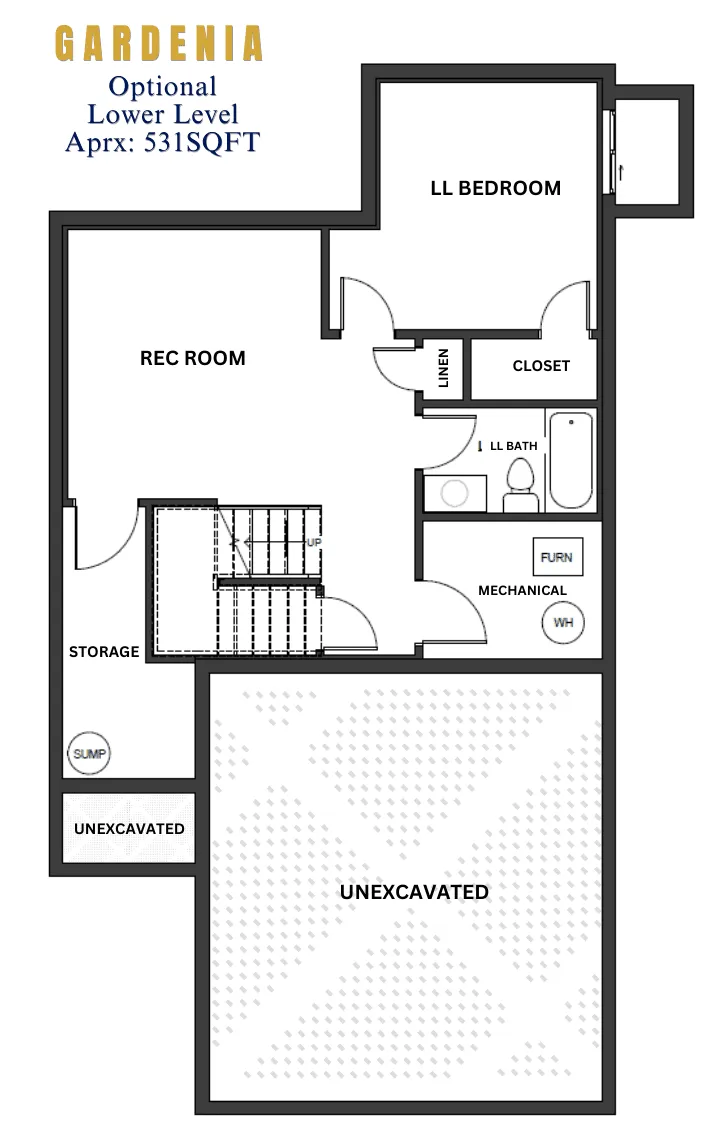 Gardenia Option Lower Level