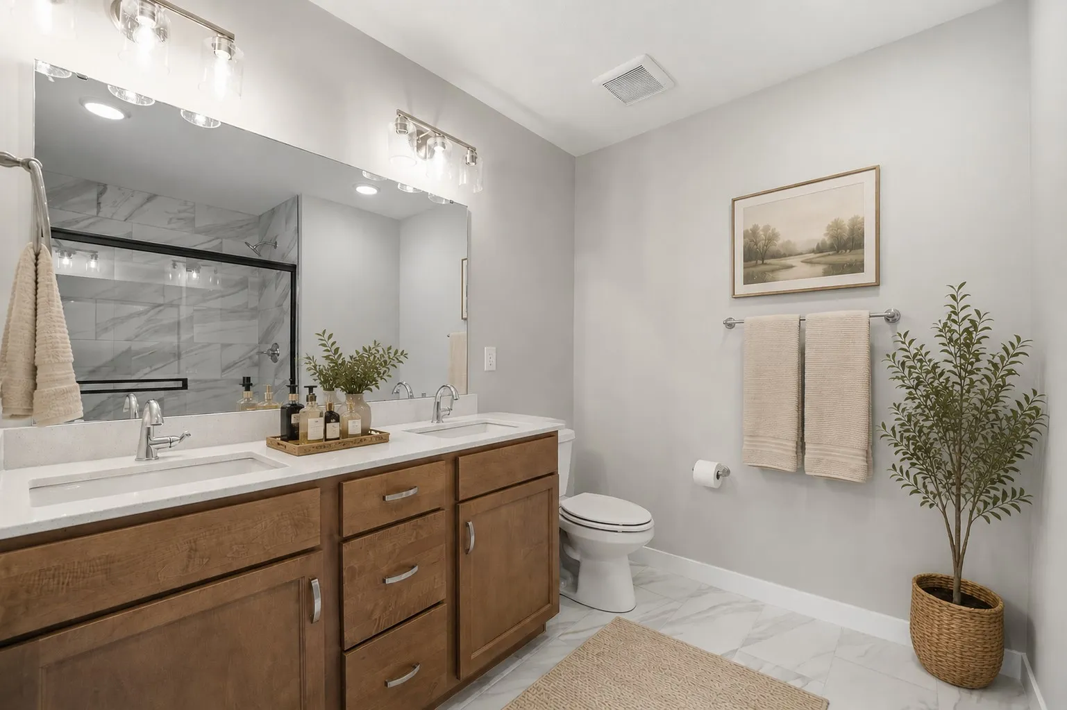 Master Bathroom featured in the Gardenia Farmhouse Floorplan 808 Glenn Cir. Lot 144