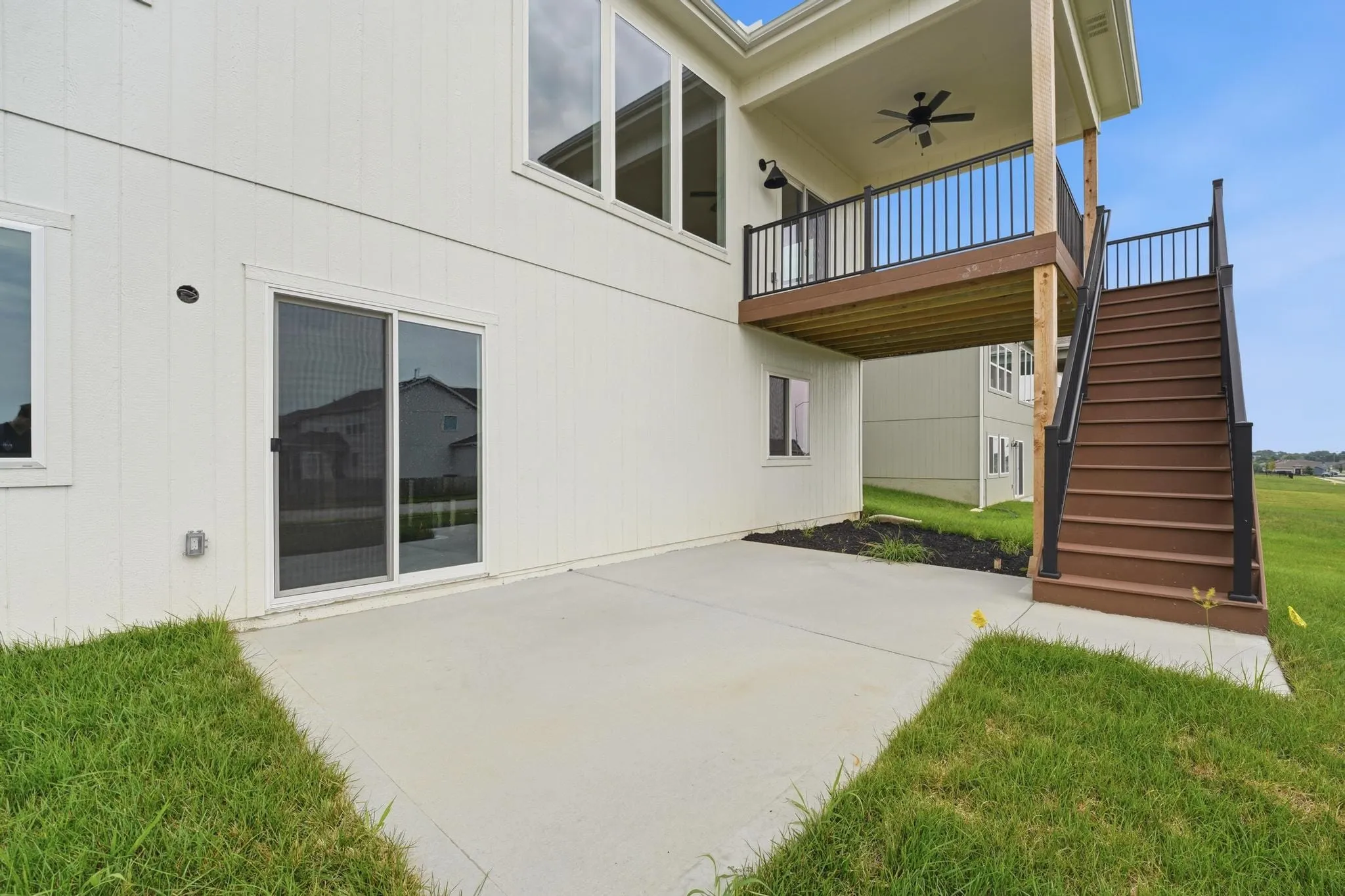 Lot 122SC 1925 SW Hightown Drive Avalon Contemporary Back Patio Exterior