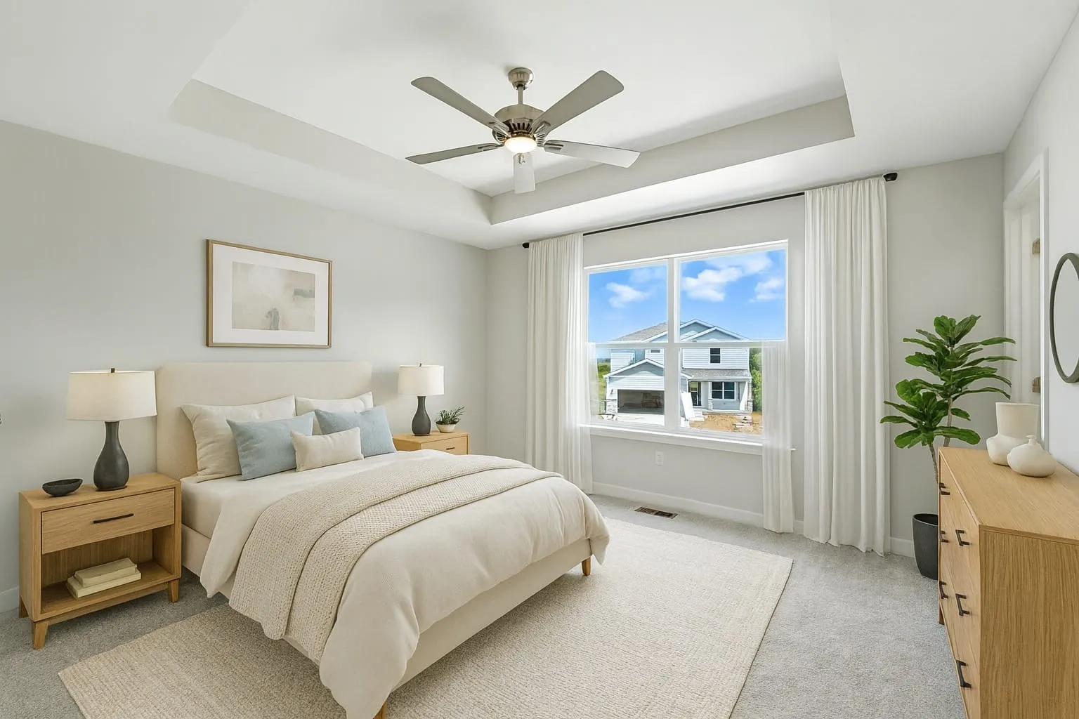 Lot 128EB 709 Glann Cir Gardenia Farmhouse Master Bedroom Staged