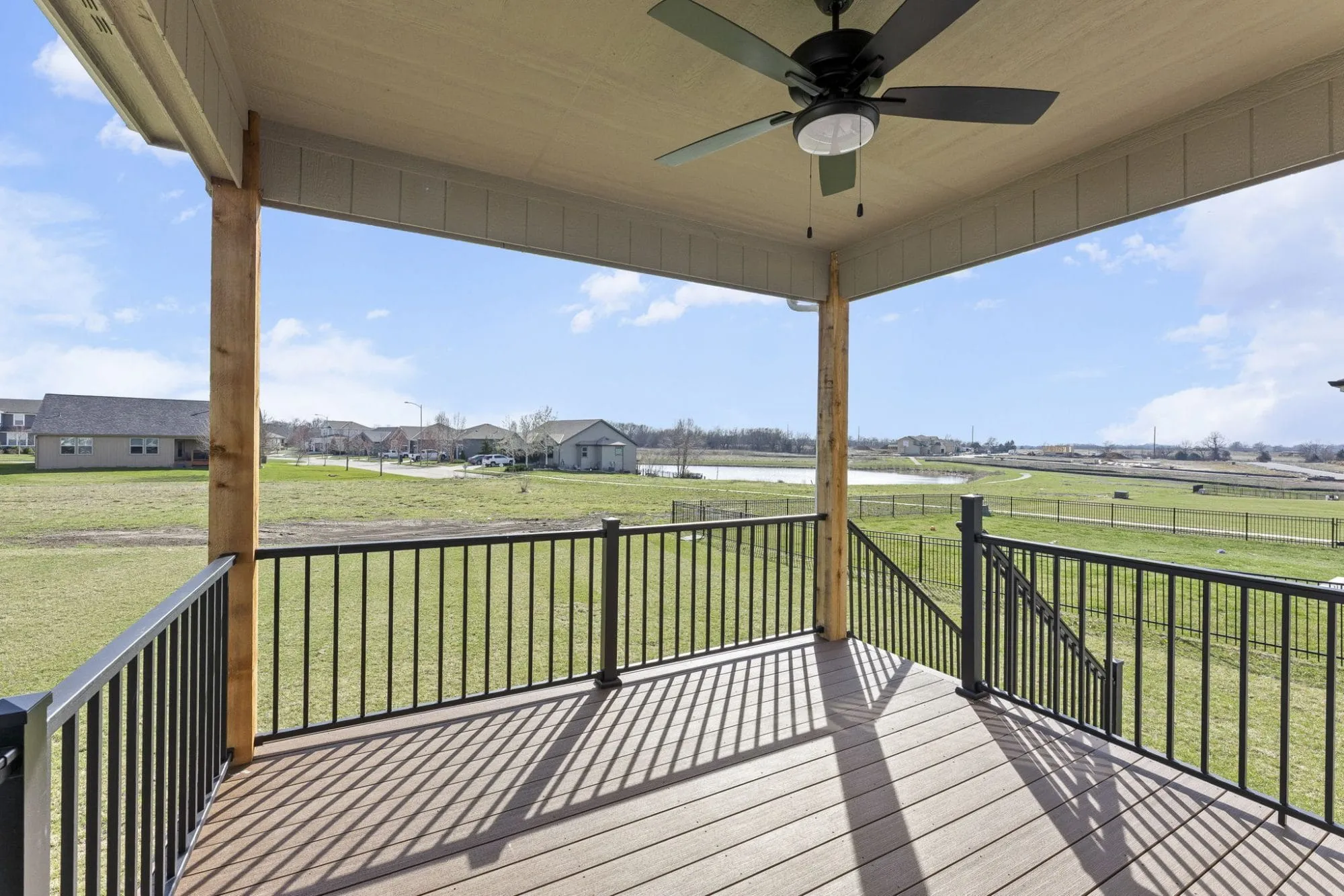 Lot 6WC 18637 W 193rd Street Crestwood Farmhouse Covered Back Deck