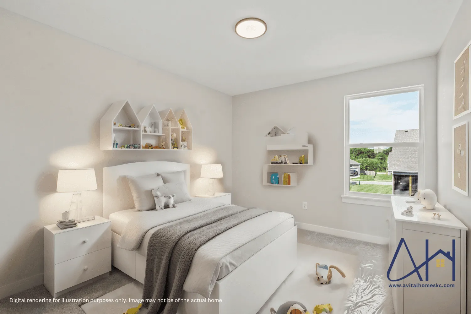 Serenity Bedroom 3 Avital Homes KC