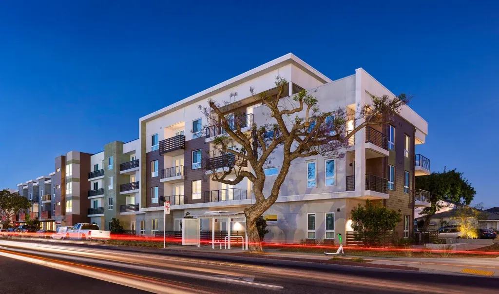 Modern build-to-rent community