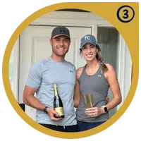 Step 3 — celebrating your welcome home