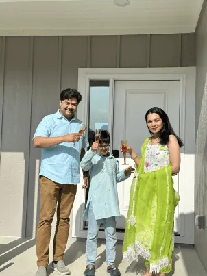 Abhishek & Sim — Avital homeowner