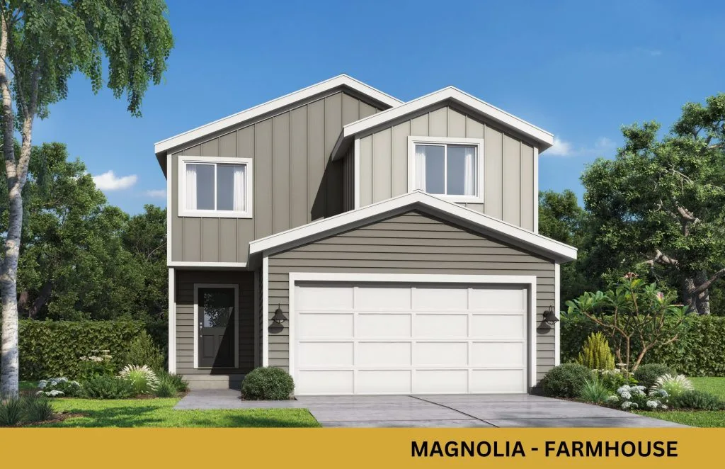 Magnolia Farmhouse Front Elevation for Floorplan Cards