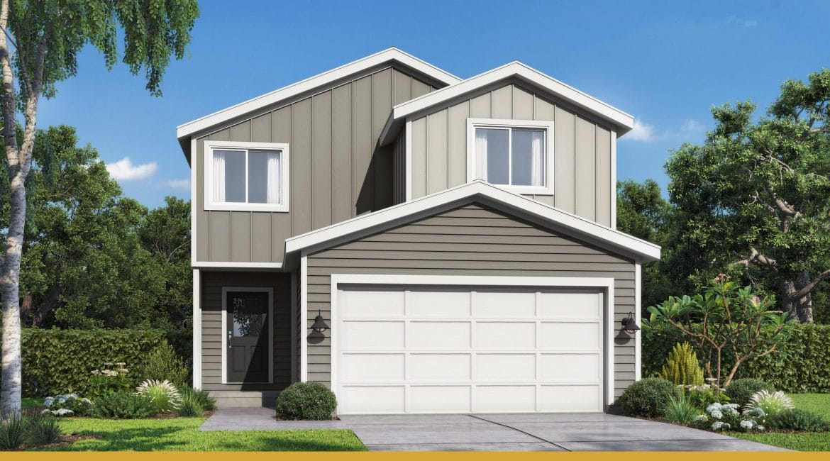 Magnolia Farmhouse Front Elevation for Floorplan Cards