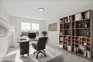 Serenity Bedroom 2 Home Office Avital Homes KC