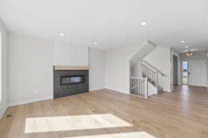 Lot 6WC 18637 W 193rd Street Crestwood Farmhouse Living Room and Entry