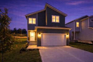 Lot 129 707 Glenn Cir Magnolia Farmhouse Twilight