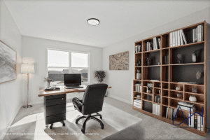 Serenity Bedroom 2 Home Office Avital Homes KC