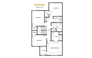 Gardenia Upper Level Floorplan