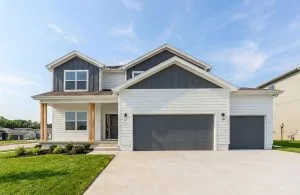 Lot 28 16778 S Twilight Brookside Farmhouse Front Elevation