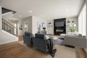 Lot 28 16778 S Twilight Brookside Farmhouse Living Room