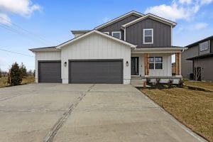 Lot 64WR 13458 W 179th Ter Crestwood Farmhouse Front Elevation