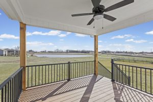 Lot 3WC 18703 W 193rd Street Brookside Farmhouse Covered Back Patio with stairs