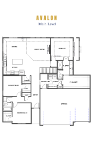 Avalon Main Level W Canteliver Option