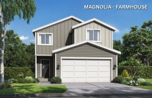 MAGNOLIA FARMHOUSE FRONT ELEVATION